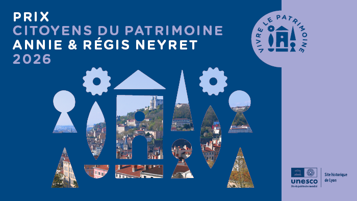 Prix citoyens du patrimoine Annie et Régis Neyret 2026